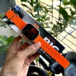 Ultra watch with beautiful strap bluetooth calling smart touch display with fitness & outdoor health & medical tracker unique ui interctions - Image 4